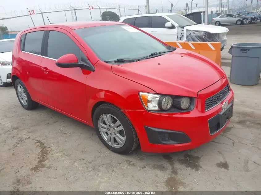 CHEVROLET SONIC 2015. Lot# 44351022. VIN 1G1JC6SH3F4161129